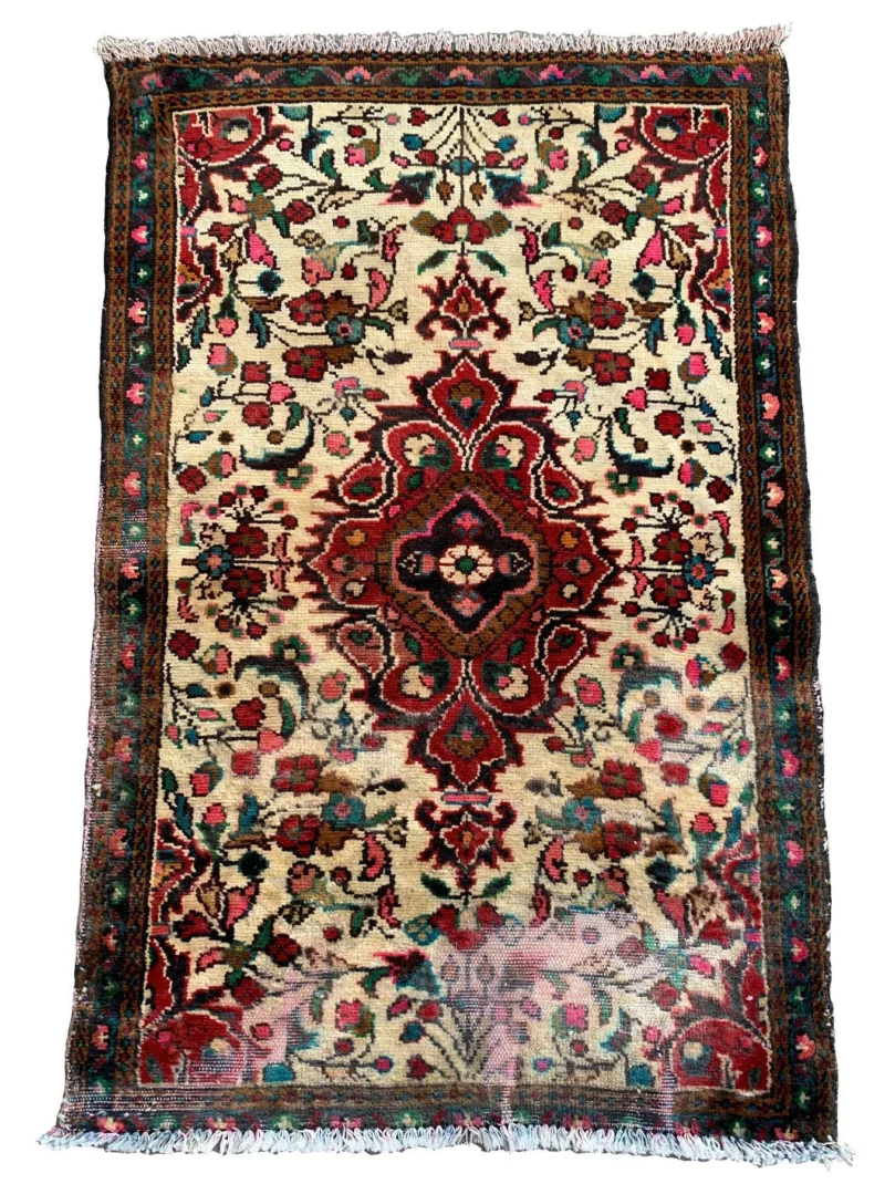 Baroque Carpet Cream Ecru Rug